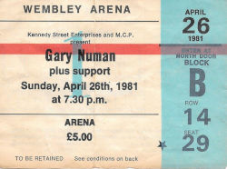 London Ticket 1981